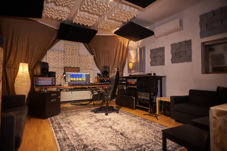Studio d'enregistrement près de Lyon