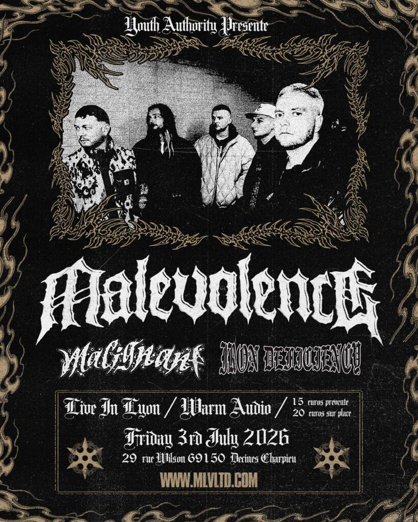 Malevolence avec Malignant et Iron Deficiency au Warmaudio!