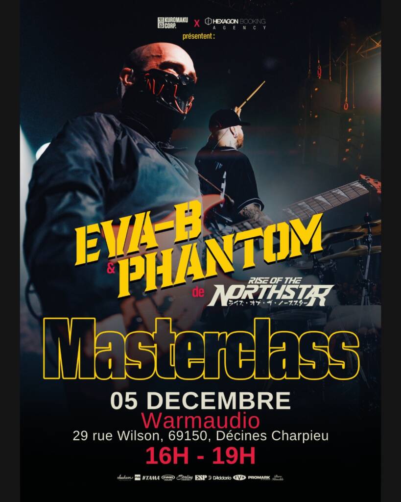 Masterclass Eva-B et Phantom de Rise of the Northstar, le 5 décembre !